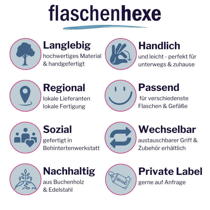 vorteile des trocknens mit flaschenhexe 
